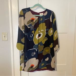 I.Madeline Abstract Floral Dress